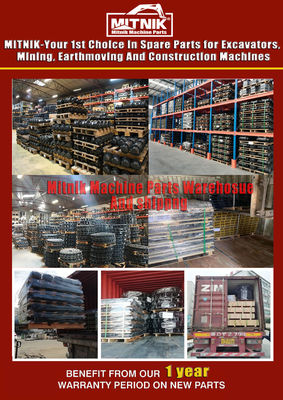 8-12mm Hardness Depth Hitachi Mini Excavator Idler EX60-5 with 2 YEARS After Service