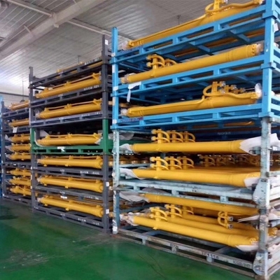 5 Ton 8 Ton 10 Ton Mini Excavator Parts Small Tractor Loader Yellow Hydraulic Cylinder