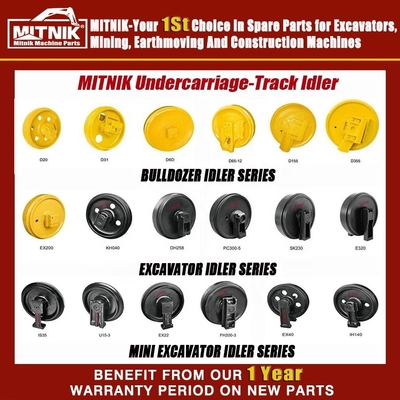 High Surface Hardness HRC52-58 Forged Dozer D9N D9L Idler Undercarriage Parts Assembly