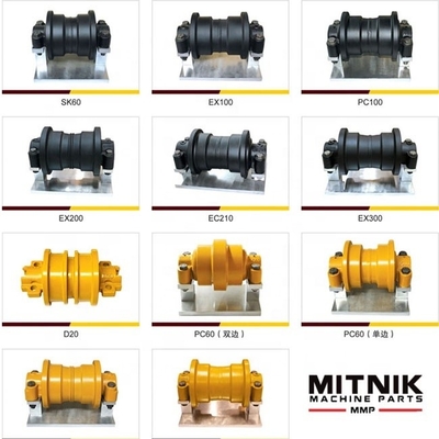 D6D Bulldozer Undercarriage Parts 1205766 1205746 Single Double Flange Track Roller