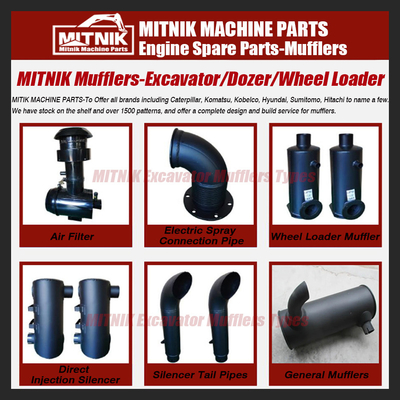 Upgrade Your Equipment with the Complete Model DOOSAN DX500LC-9C D500-7 MUFFLER ASSY