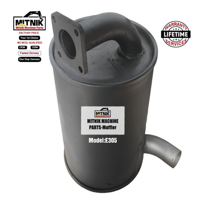 E306E E305E E307D Excavator Muffler Silencer for Construction Machinery