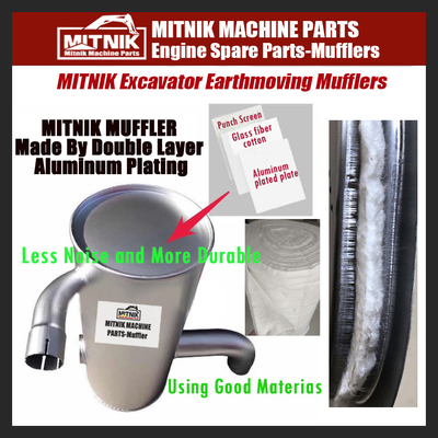 AFTERMARKET Replacement Parts Mufflers E325B Silencer with 2years Other