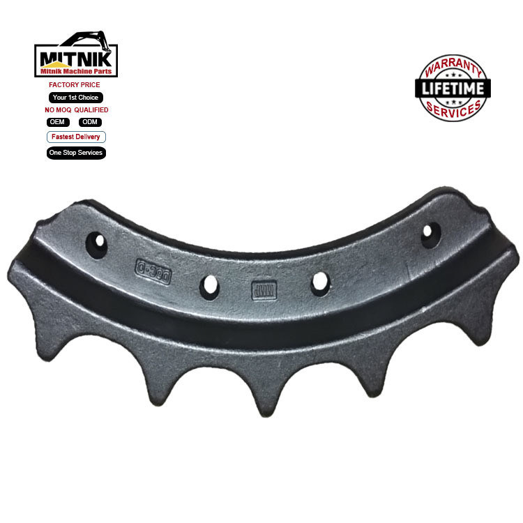 Casting Chain Drive Sprockets for D6D D6R D6M D6H D68EX Bulldozer Undercarriage Parts
