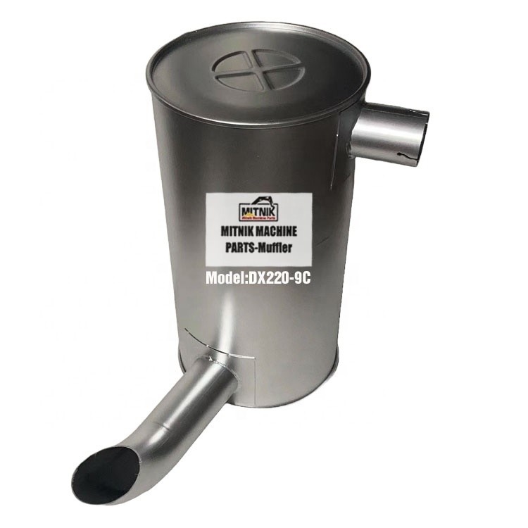Excavator E307D Exhaust Muffler Parts And Accessories For Farms With Performance