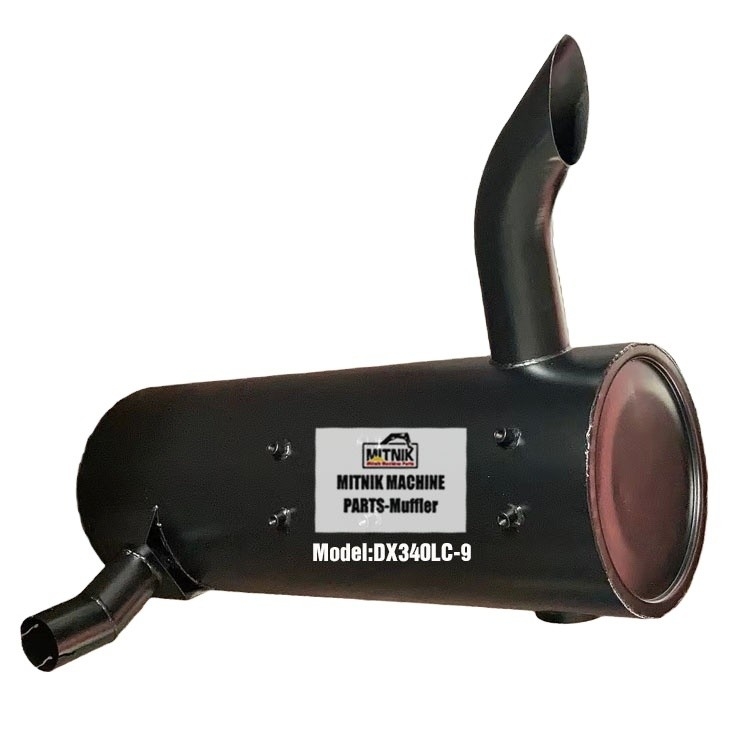 Doosan Excavator Spare Parts Exhaust Muffler DX340LC-9 for Food Beverage